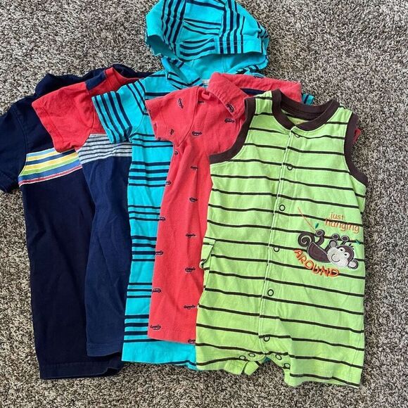 18 month toddler boy short sleeve clothing bundle - Picture 3 of 10